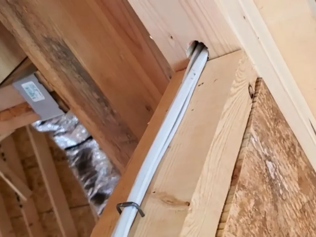 Running Romex Through Floor Joists