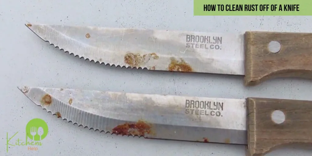 How to clean Rust off of a Knife