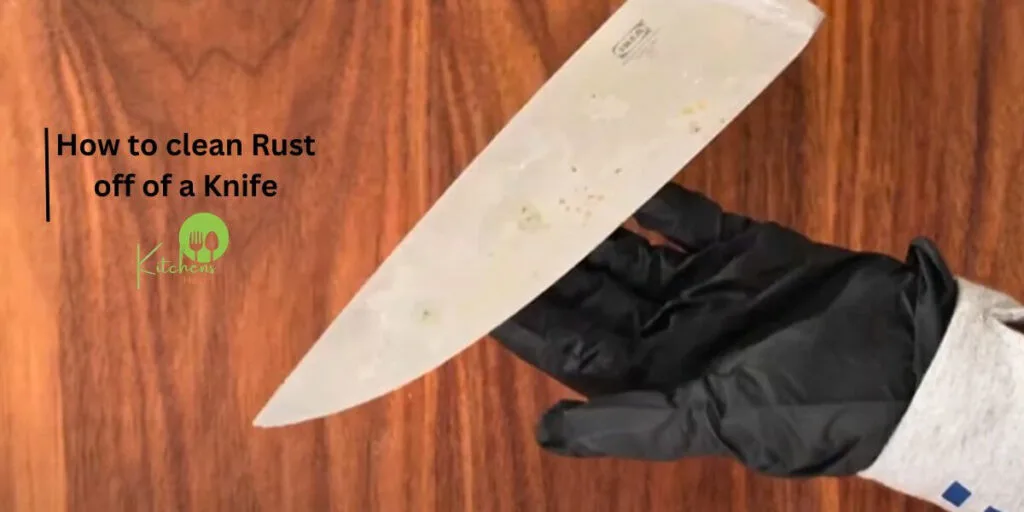 How to clean Rust off of a Knife