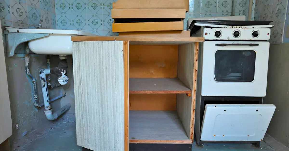 70s Kitchen Remodel Before and After