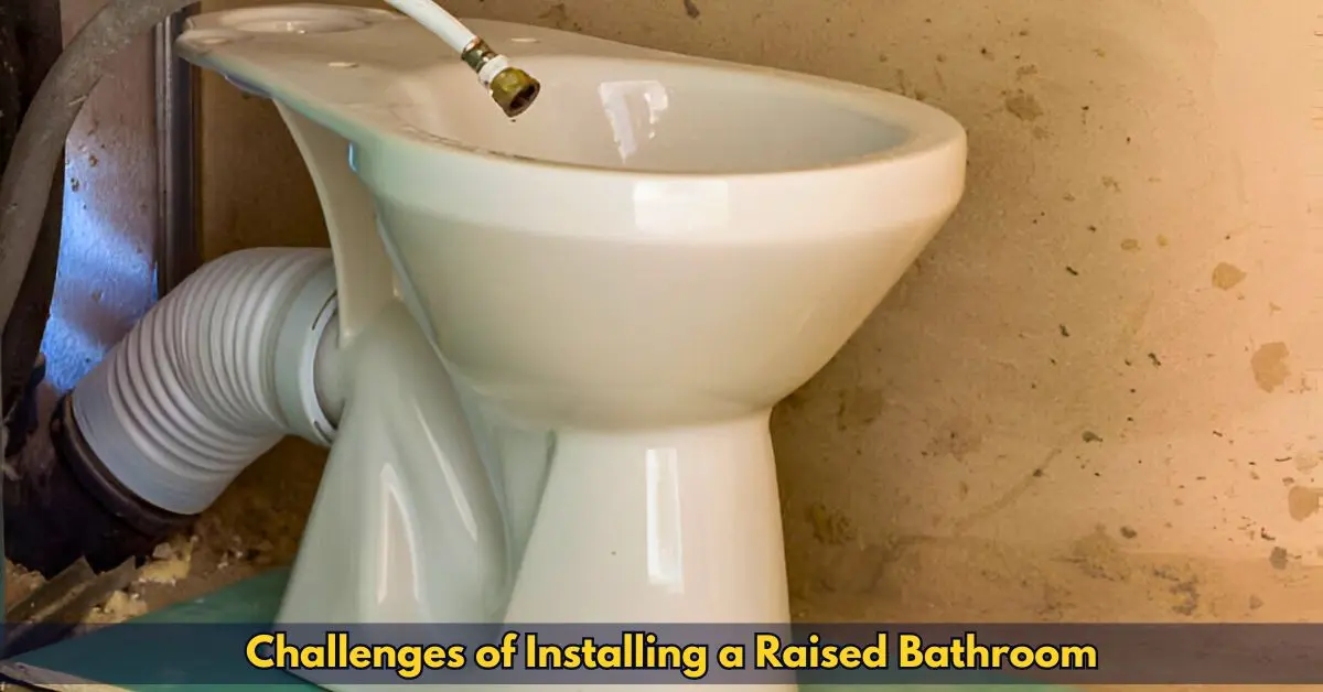 Raised Bathroom on Concrete Slab