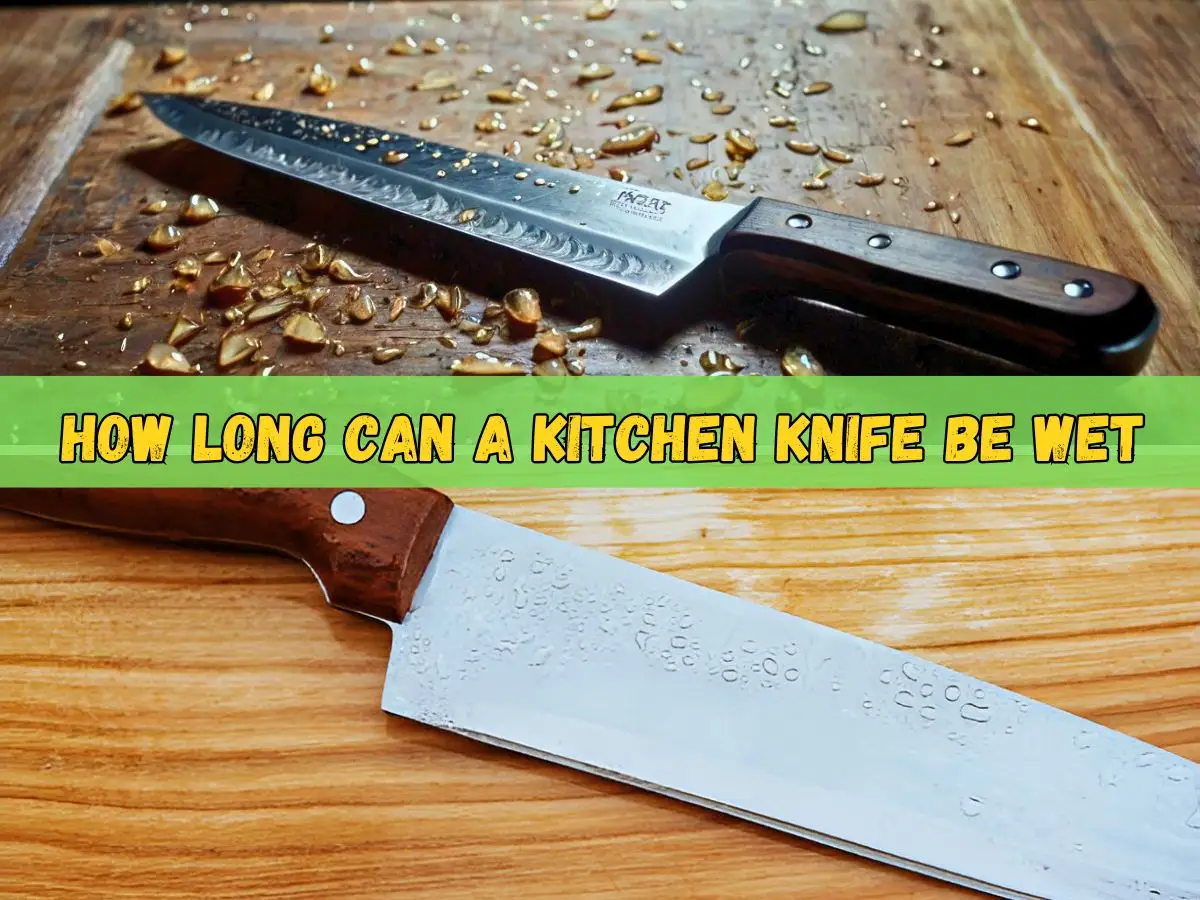 How Long Can a Kitchen Knife Be Wet