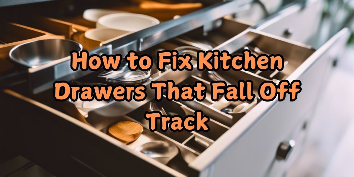 How to Fix Kitchen Drawers That Fall Off Track: Unlimited Guide